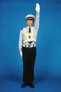 停止信號(hào)交警手勢(shì)