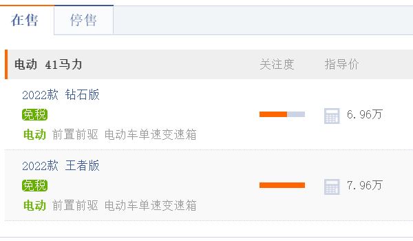 嘉遠(yuǎn)電動車價格表 嘉遠(yuǎn)2022款新車起步6.96萬元（分期首付2.64萬元）